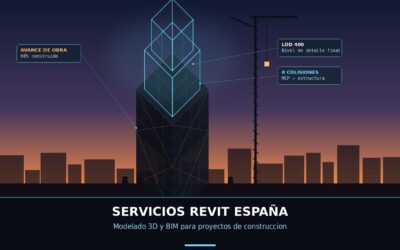 Servicios Revit España: modelado 3D y BIM para proyectos de construcción